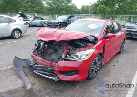 2017 Honda Accord Sport Se z USA, uszkodzony, nr VIN 1HGCR2F13HA071599